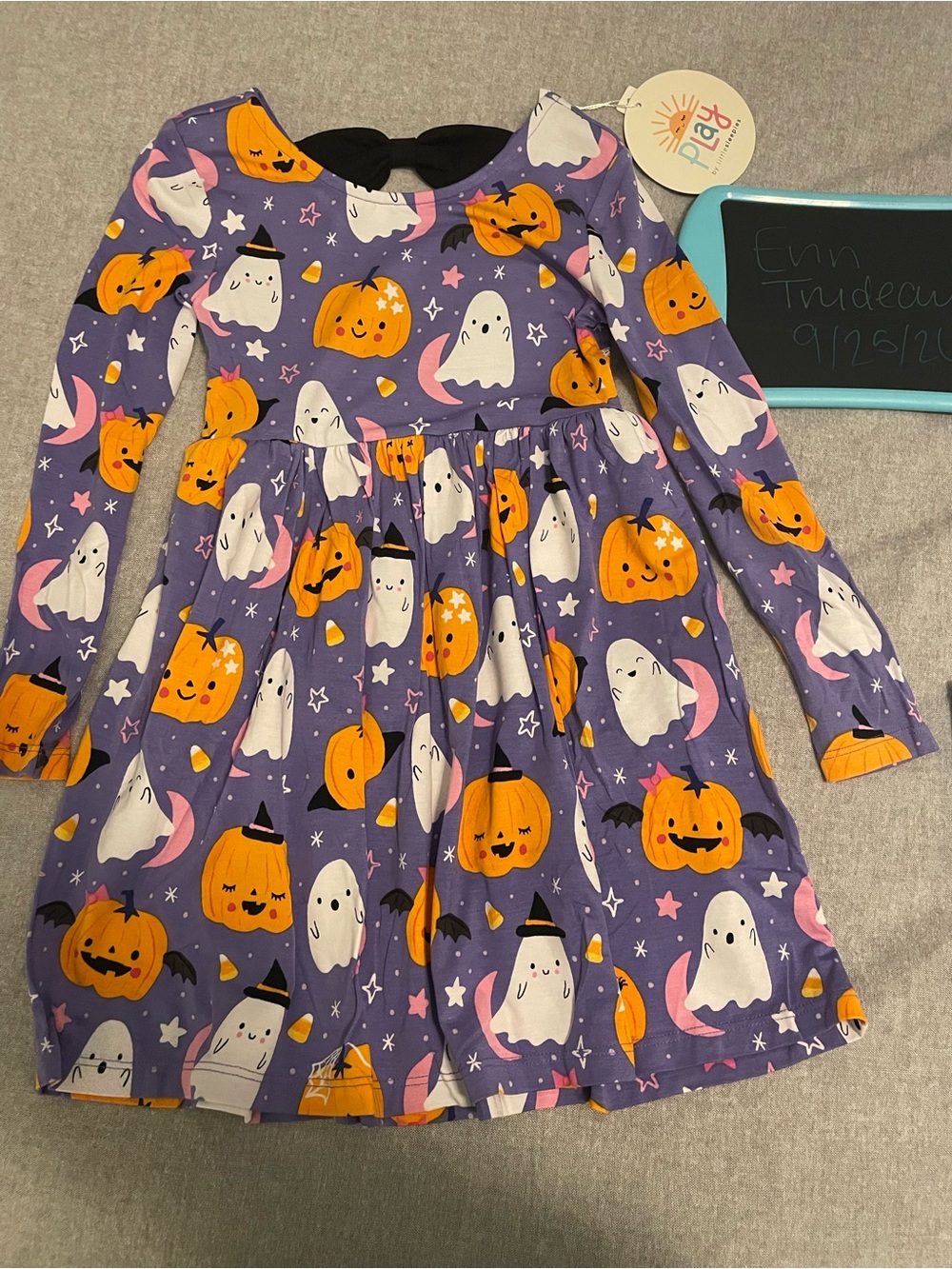Little Sleepies Moonlit Magic Bow Back Skater Dress